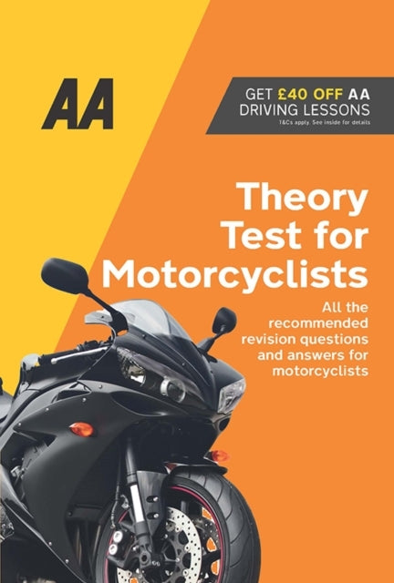 Aa Theory Test For Motorcyclists Aa Driving Books