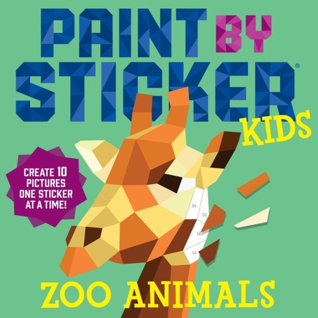 D2 Paint by Sticker Kids: Zoo Animals
