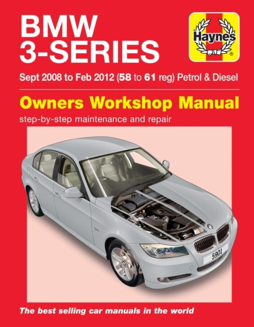 Bmw 3-series Sept 08 to Feb 12 Haynes Repair Manual