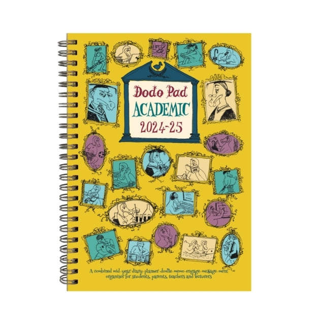 The Dodo Pad Academic 2024-2025 Mid Year Desk Diary, Academi