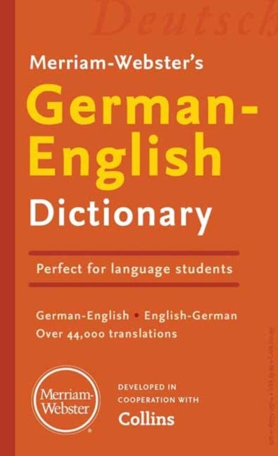 Merriam-Webster’S German-English Dictionary