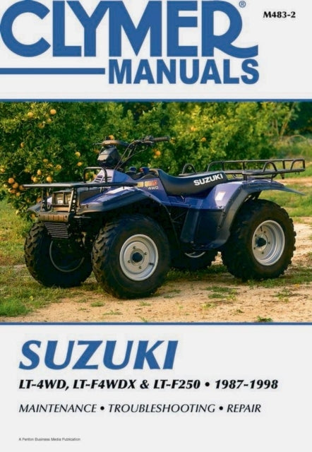Suzuki Lt-4wd, Lt-f4wdx & Lt-f250 Atv 1987-1998 Service Repa