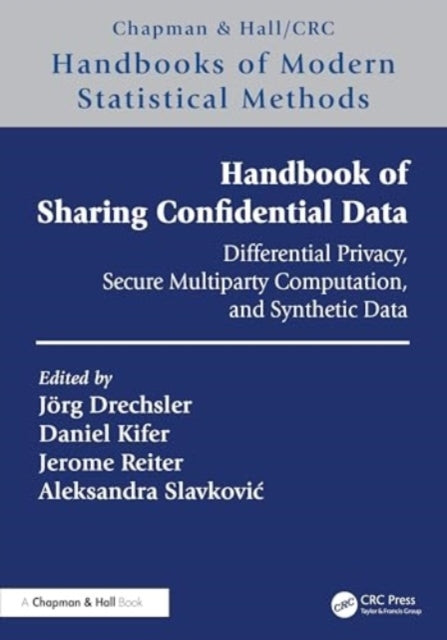 Handbook Of Sharing Confidential Data Differential Privacy,