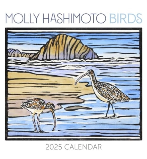Molly Hashimoto Birds 2025 Wall Calendar