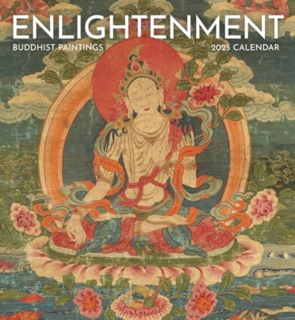 Enlightenment Buddhist Paintings 2025 Wall Calendar