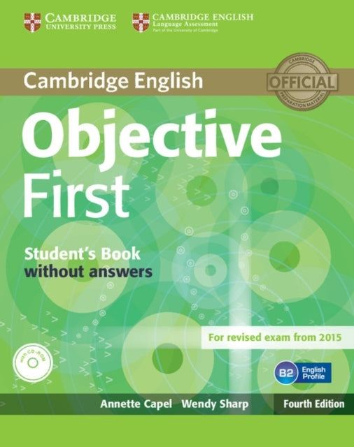 Objective First Student'S Book Without Answers With Cd-Rom