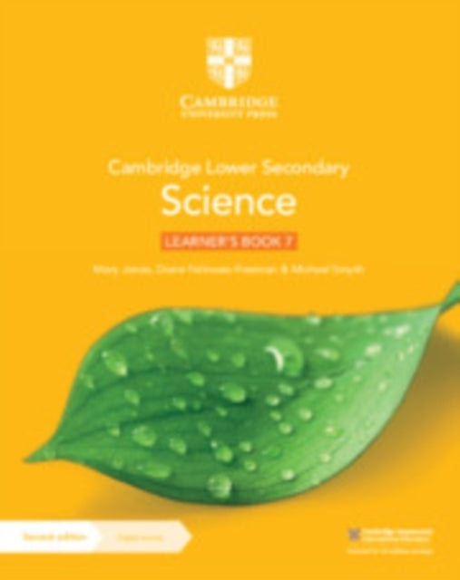 Cambridge Lower Secondary Science Learner's Book 7 With Digi