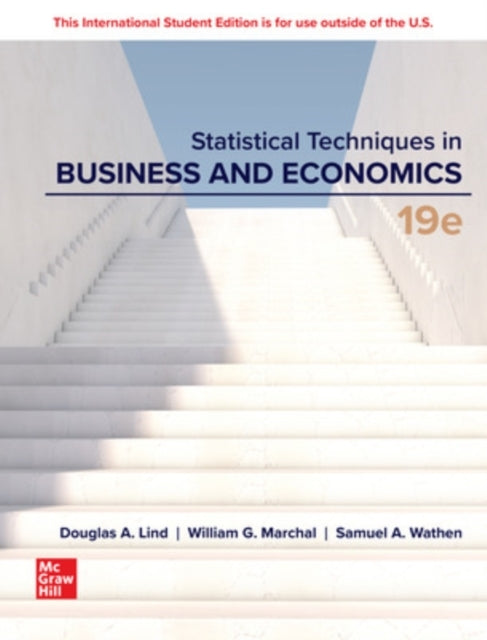 Statistical Techniques in Business and Economics Ise