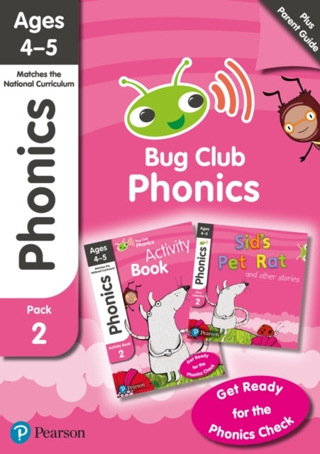 Bug Club Phonics Learn At Home Pack 2, Phonics Sets 4-6 For