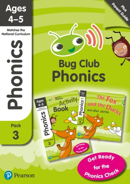 Bug Club Phonics Learn At Home Pack 3, Phonics Sets 7-9 For