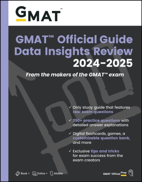 Gmat Official Guide Data Insights Review 2024-2025 Book + O