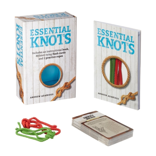 Essential Knots Kit Includes Instructional Book, 48 Knot Tyi
