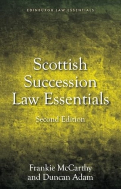 Succession Law Essentials 2Nd Edition