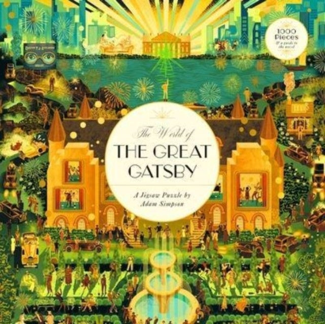 The World Of The Great Gatsby A 1000-Piece Puzzle By Adam Si