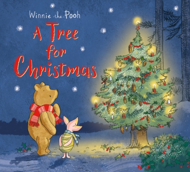 Winnie-the-pooh a Tree for Christmas