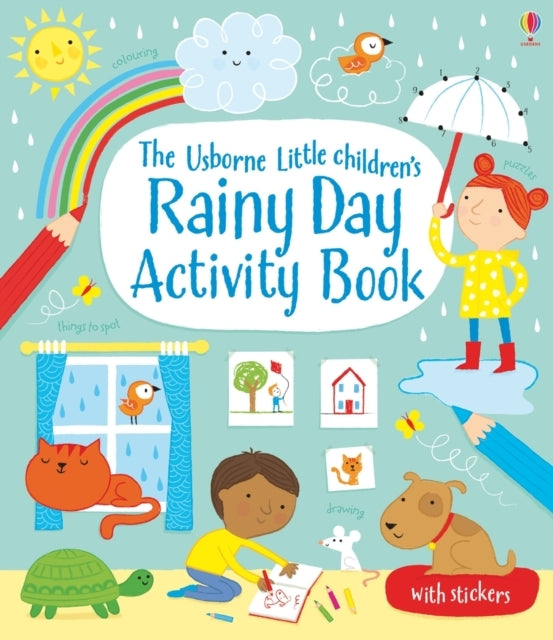Little Children'S Rainy Day Activity Book