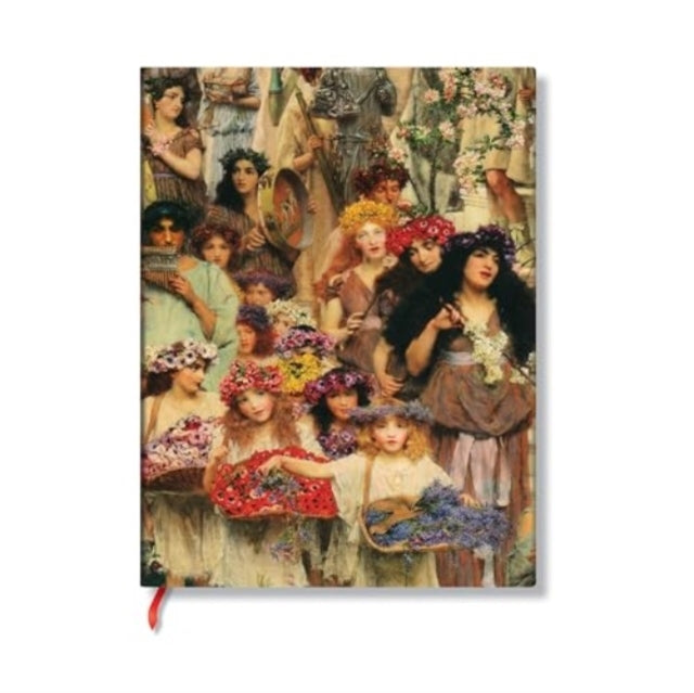 Spring Lawrence Alma-Tadema Midi Unlined Hardback Journal El