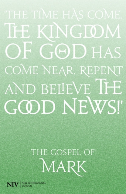 Niv Gospel of Mark