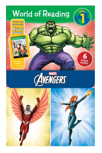 World of Reading Avengers Boxed Set Level 1
