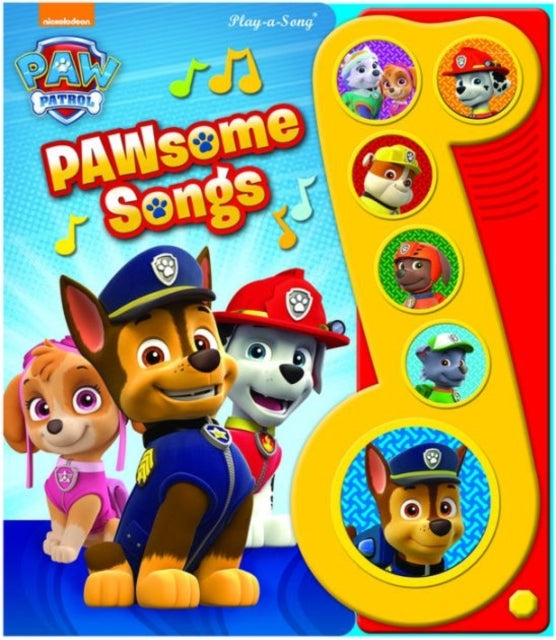 Nickelodeon Paw Patrol: Pawsome Songs Sound Book