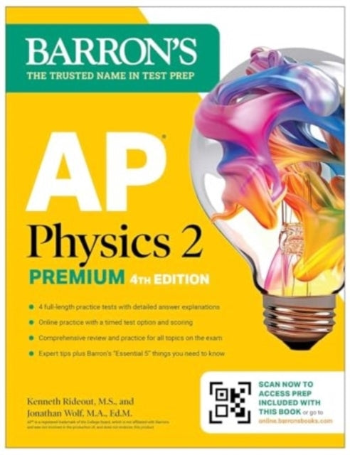 Ap Physics 2 Premium, Fourth Edition: Prep Book With 4 Pract