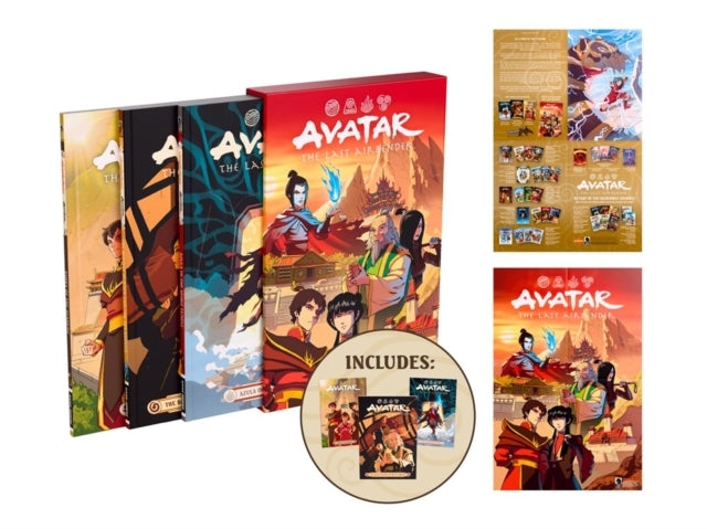 Avatar: The Last Airbender--Fire and Family Treasury Boxed Set