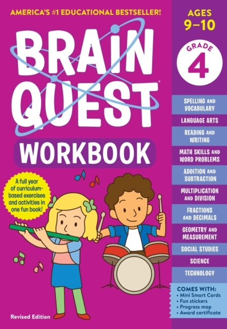 Brain Quest Workbook 4th Grade (revised Edition)