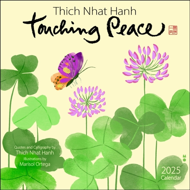 Thich Nhat Hanh 2025 Wall Calendar Touching Peace