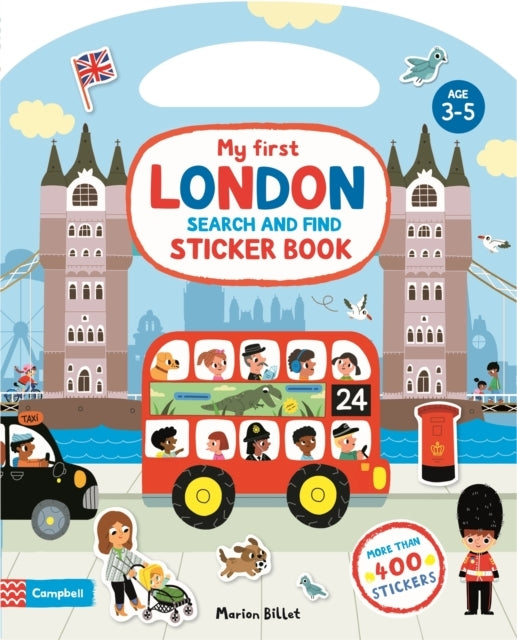 MY FIRST SEARCH AND FIND LONDON STICKER BOOK
