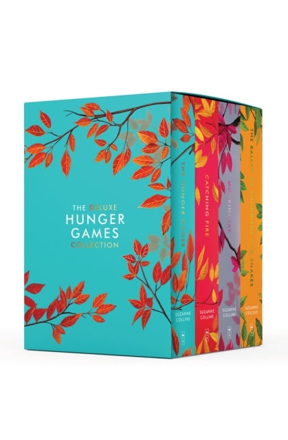 HUNGER GAMES BOX SET DELUXE EDITION WITH STENCILED EDGES