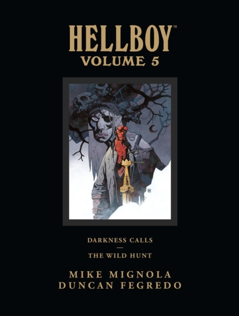 Hellboy Library Edition Volume 5 Darkness Calls and the Wil
