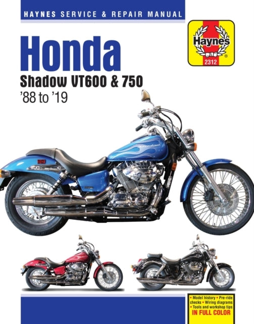 Honda Shadow Vt600 & 750 (88-19)