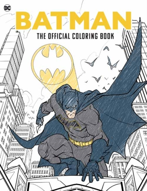 BATMAN: THE OFFICIAL COLORING BOOK