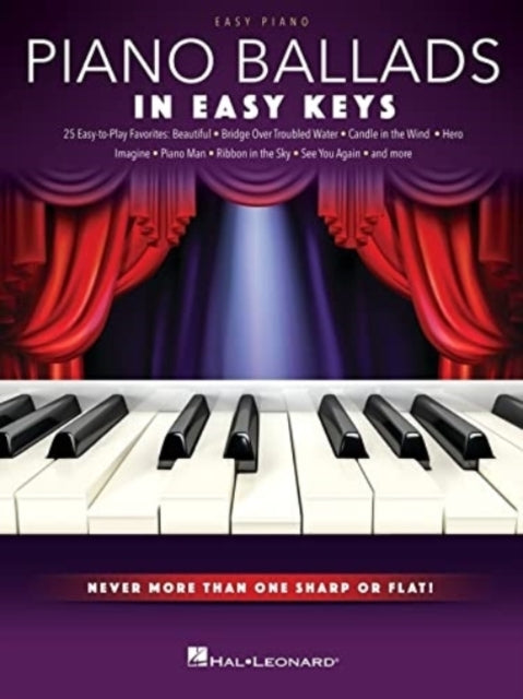 Piano Ballads - in Easy Keys