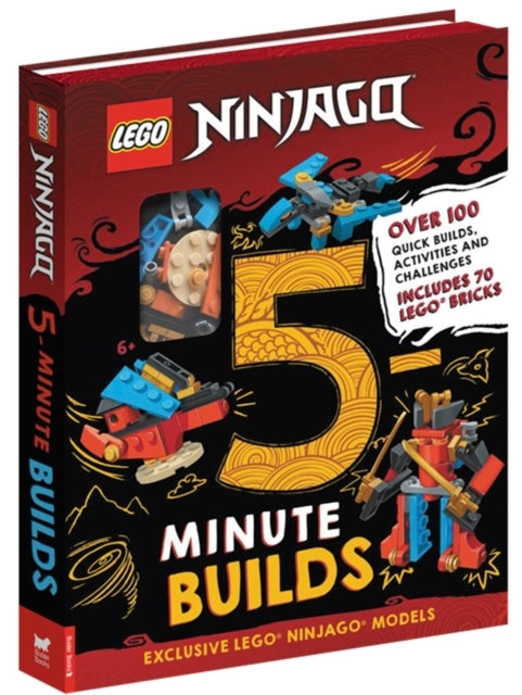 Lego Ninjago Five-minute Builds (with 70 Lego Bricks)