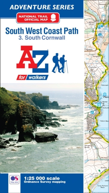 SW COAST PATH SOUTH CORNWALL ADVENTURE ATLAS