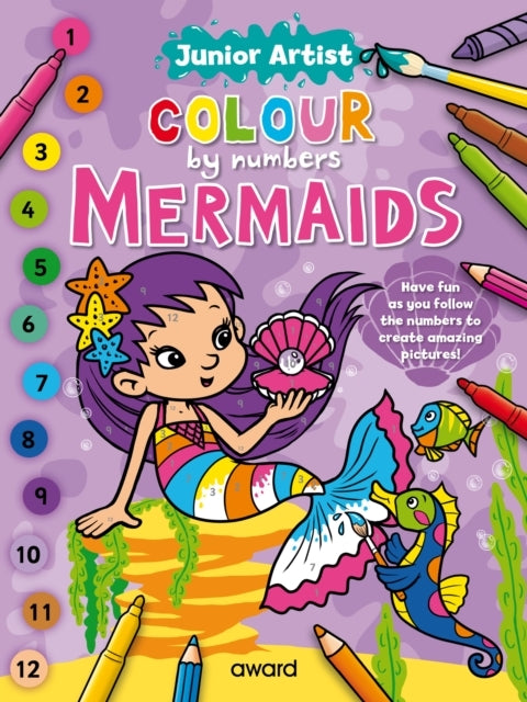 Junior Artist Colour by Numbers: Mermaids