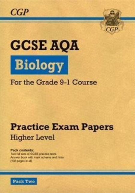 Gcse Biology Aqa Practice Papers Higher Pack 2