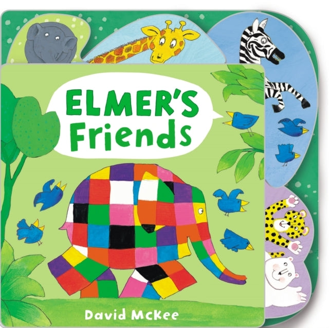 Elmer's Friends Tabbed Board Book