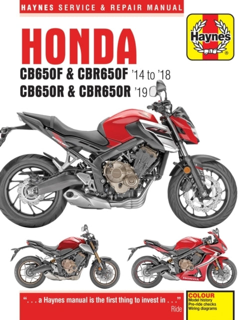 Honda Cb650f & Cbr650f Cb650r & Cbr650r 14 - 19