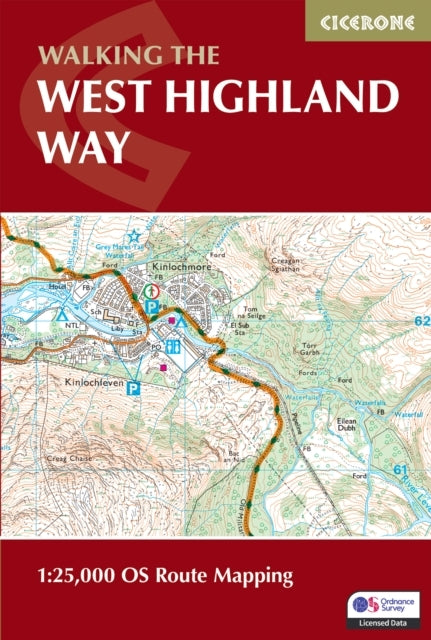 West Highland Way Map Booklet125000 Os Route Mapping