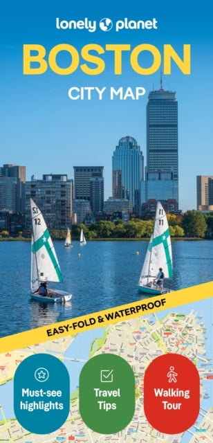 Boston City Map, Lonely Planet