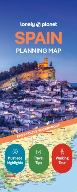 Lonely Planet Planning Map: Spain, Lonely Planet