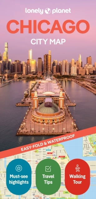 Chicago City Map, Lonely Planet