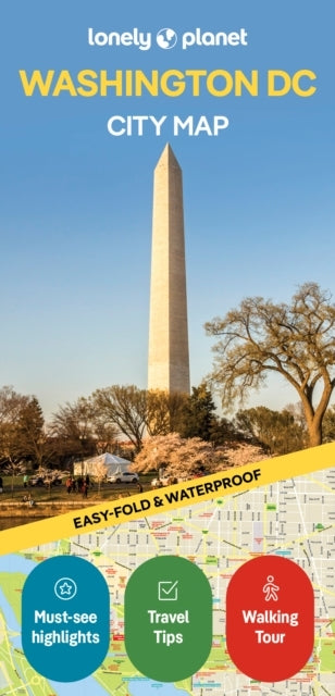 Washington DC City Map, Lonely Planet