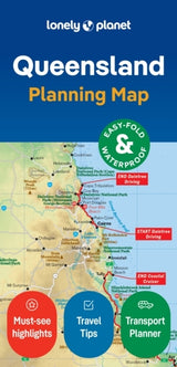 Lonely Planet Planning Map: Queensland