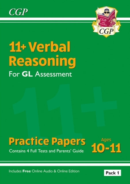 11+ GL VERBAL REASONING PRACTICE PAPERS AGES 10-11 - PACK 1