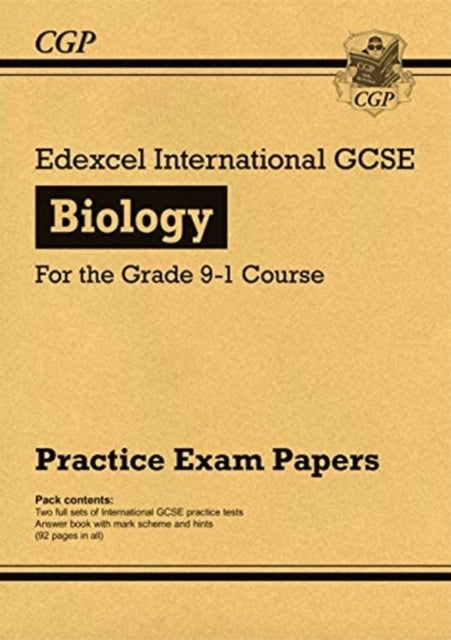 Edexcel International Gcse Biology Practice Papers