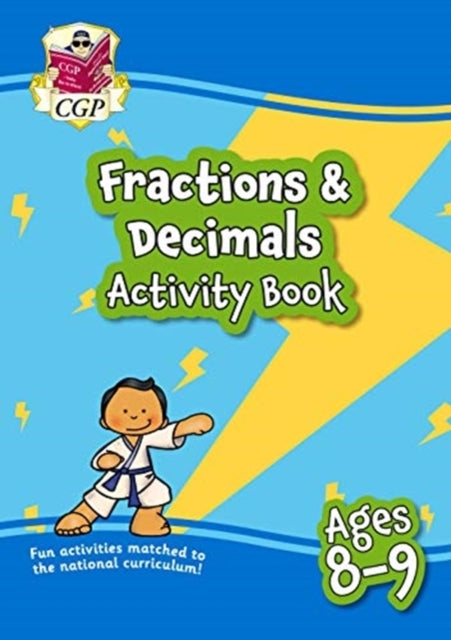 Fractions & Decimals Maths Activity Book For Ages 8-9 (Year