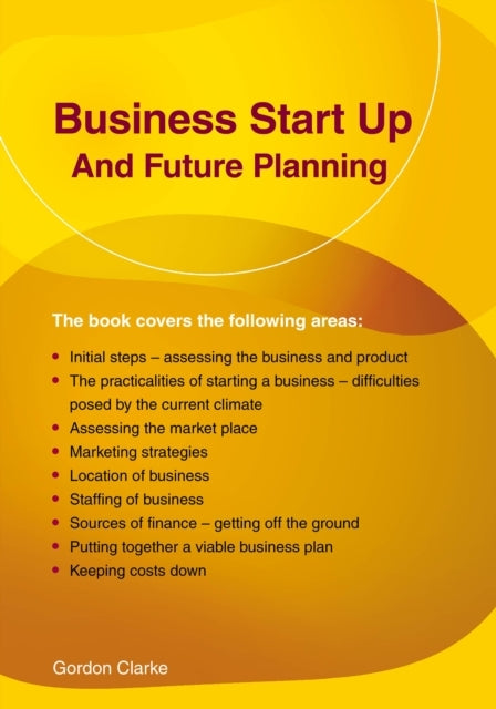 Business Start up and Future Planning